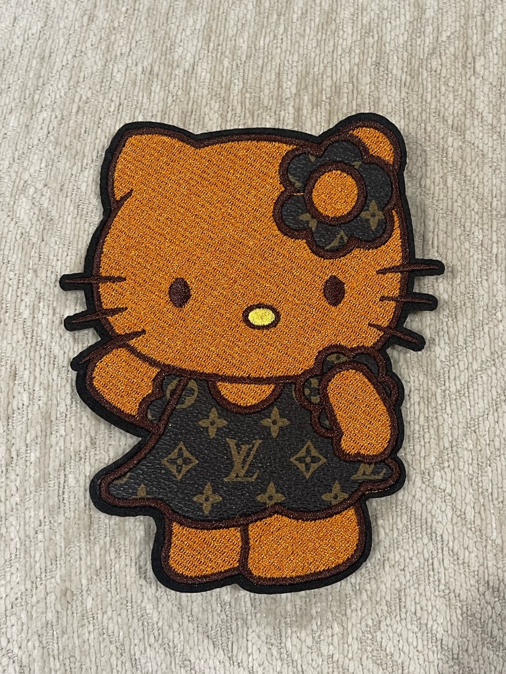 Hello Kitty Monogram LV Iron on Patch
